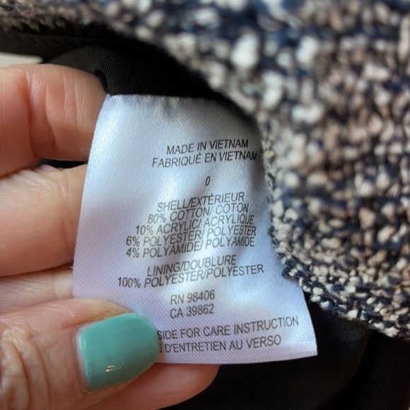 EUC Theory Bonbi Zip Front Wool Blend Dress Size 0 - Picture 11 of 11